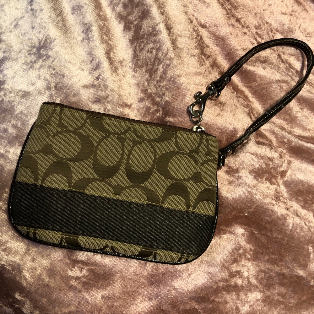 Coach wallet brown